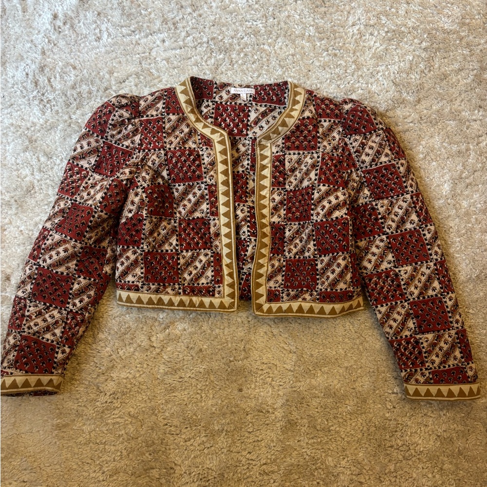 Women's Patterned Quilted Jacket - image 1